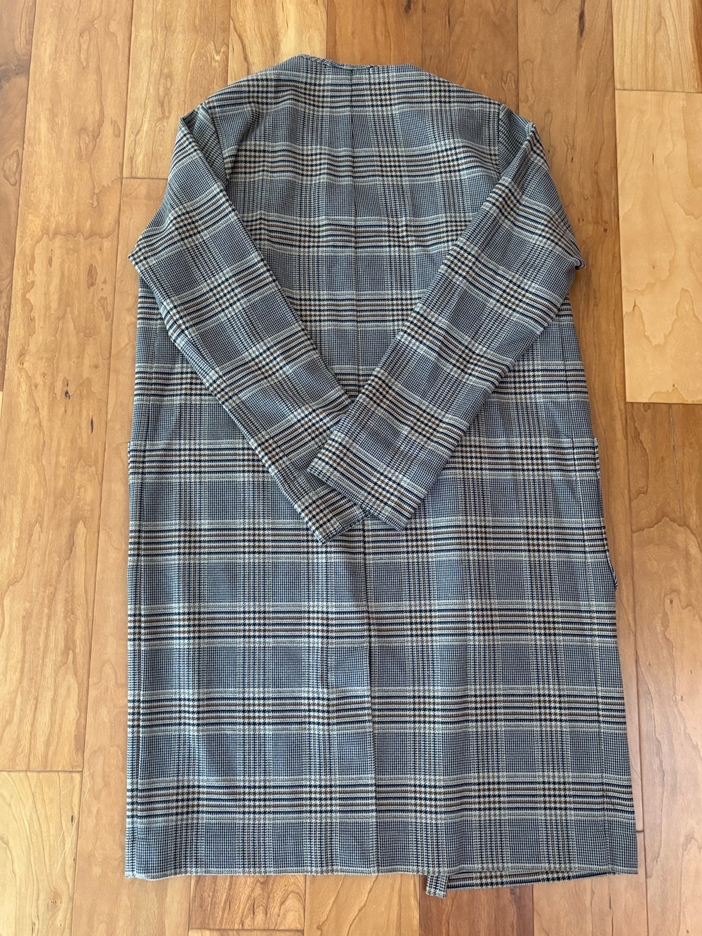 Rebecca King Kensington Plaid Coat S - Picture 4 of 8